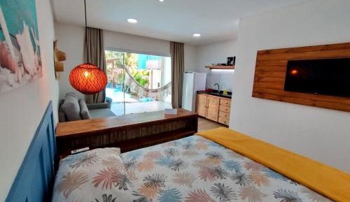 Studio with Balcony