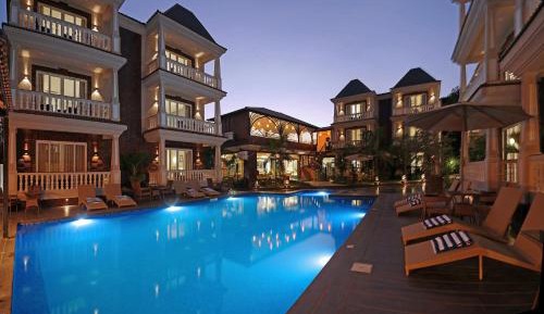 Two-Bedroom Suite with Two Double Beds and Private Balcony - Pool View - Full Day Happy Hours