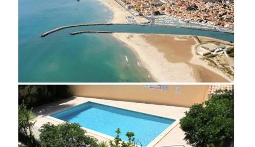Studio with Pool View