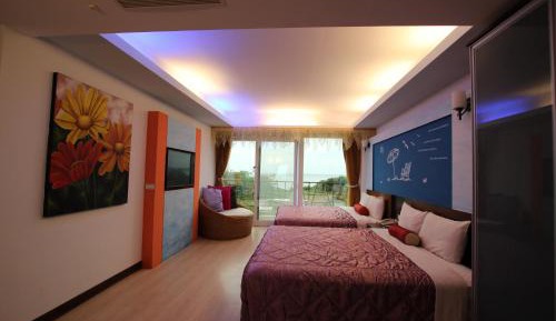 Quadruple Room with Sea View
