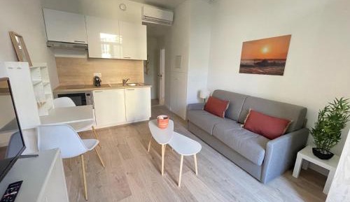 Studio with Balcony