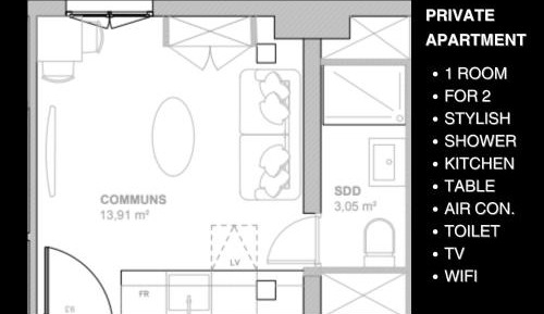 Studio Apartment
