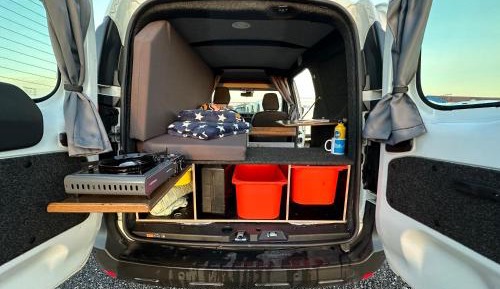 Manual Dacia Dokker AB Campervan or similar (with heater)