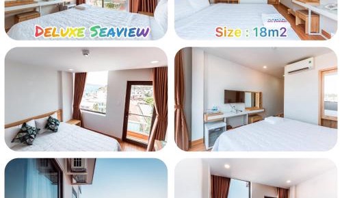 Deluxe Double Room with Balcony and Sea View