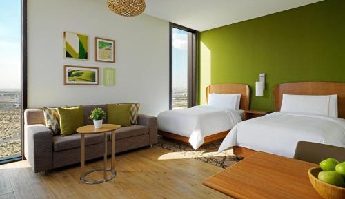 Superior Studio Apartment – Twin Bed (Complimentary Breakfast & Shuttle to Sobha Realty Metro Station, JBR Beach & Mall of the Emirates)