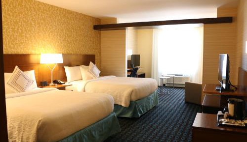 Queen Suite with Two Queen Beds and Sofa Bed