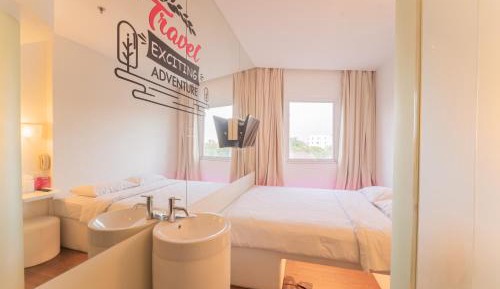 Square Double Bed