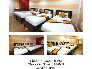 Quadruple Room with Shared Bathroom