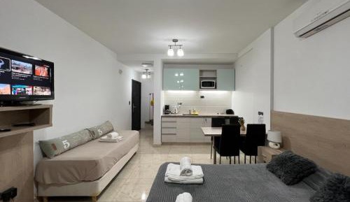 Studio with Balcony