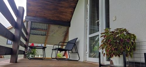 One-Bedroom Apartment with Balcony and Mountain View  