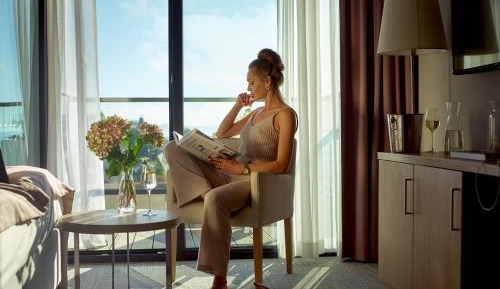 Double Room with Side Sea View