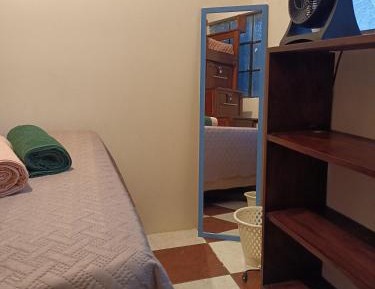 Single Bed in Dormitory Room