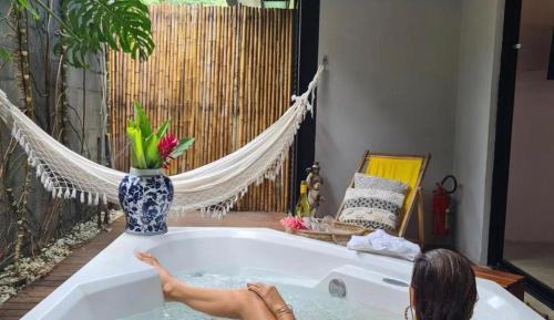 Luxury Suite with Spa Bath and Sea View