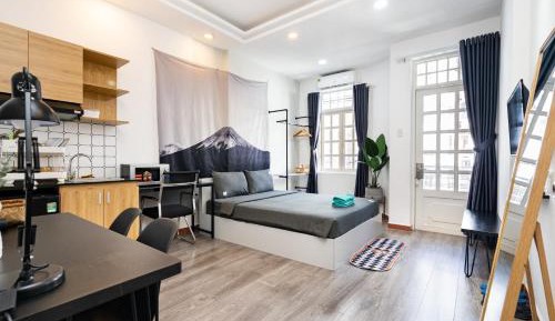 Studio with Balcony