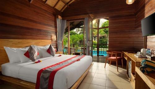 One-Bedroom Cottage Pool Lagoon
