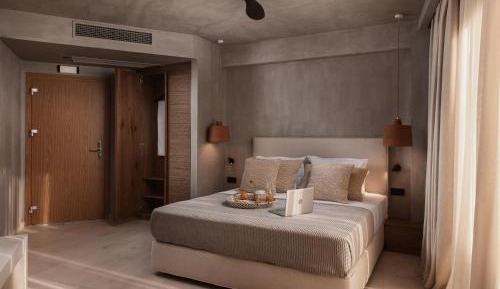 Deluxe Double Room with Side Sea View