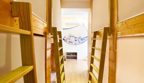 Bunk Bed in Female Dormitory Room  