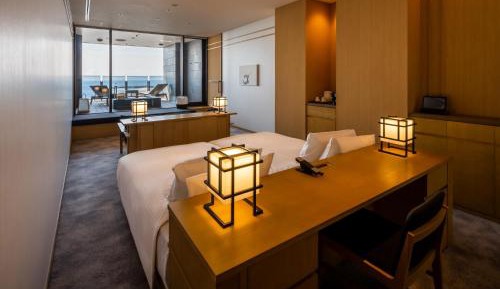 Deluxe Twin Room with Open-Air Bath - Ocean View