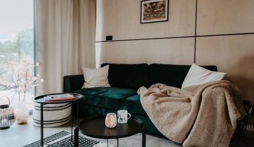 Deluxe One-Bedroom Apartment with Garden View