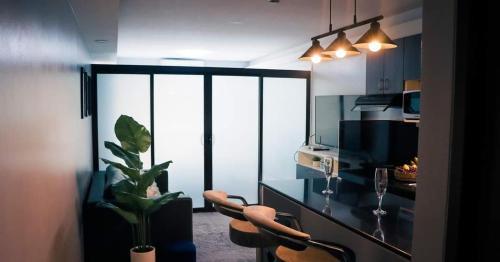 Studio with Garden View