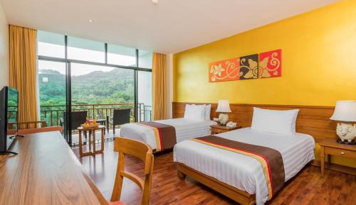 Deluxe Double or Twin Room with Pool View