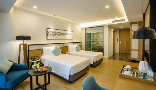 Deluxe Twin Room with Sea View