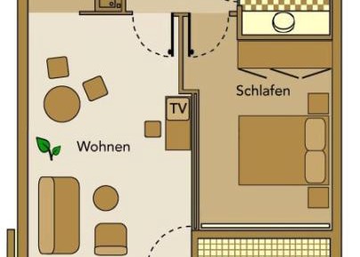 Standard 1-Bedroom Apartment