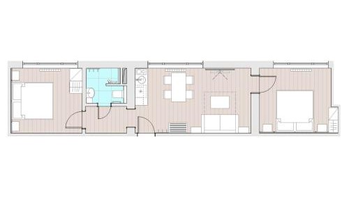 Two-Bedroom Apartment