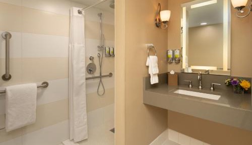 Suite of Roses Mobility Accessible w/Roll-in Shower