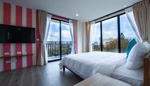 Quadruple Room with Sea View