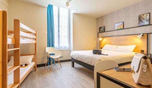 Family Room with One Double Bed and a Bunk Bed