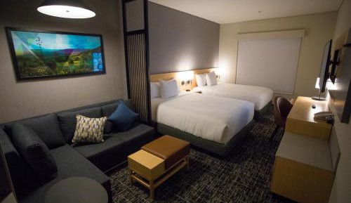 Queen Room with Two Queen Beds and Sofa Bed