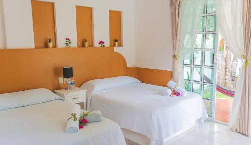 Double Room with Two Double Beds with Lagoon View