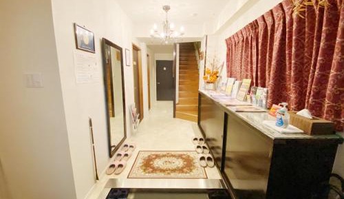 Family Room with Shared Bathroom