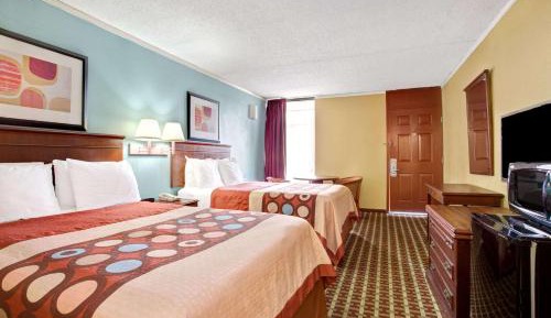 Double Room with Two Double Beds - Mobility Access/Non-Smoking