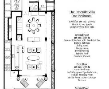 One Bedroom Emerald Villa with Private Pool