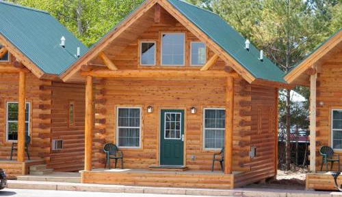 Two Story Log Cabin 