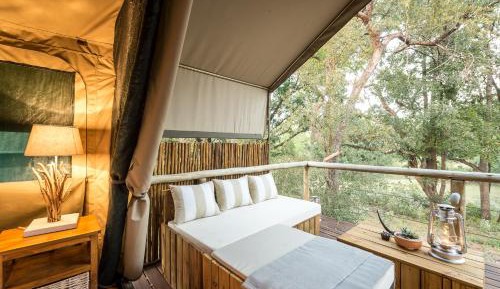 Luxury Safari Tent with River View