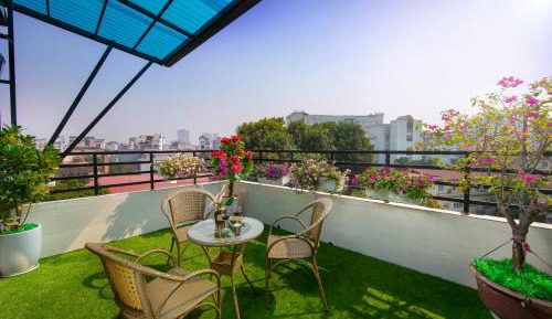 Family Room with Balcony