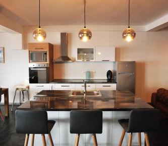 Three-Bedroom Premium Apartment with Balcony