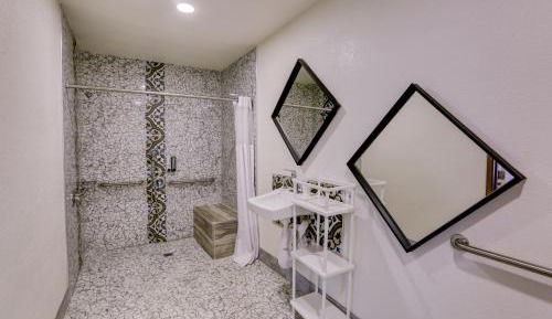 King Room with Roll-In Shower - Disability Access