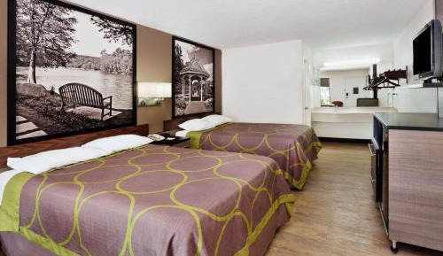 Deluxe Double Room with Two Double Beds - Non-Smoking