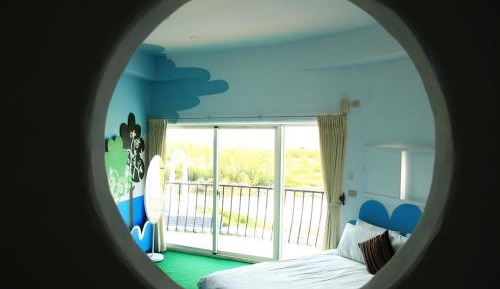 Quadruple Room with Sea View