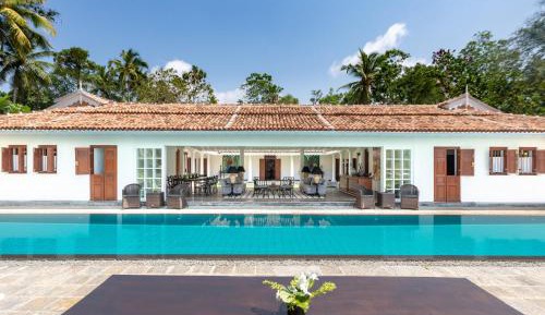 Four-Bedroom Private Villa with Lap Pool, Garden & Gazebo - One Complimentary Return Shuttle Included to Bentota Beach