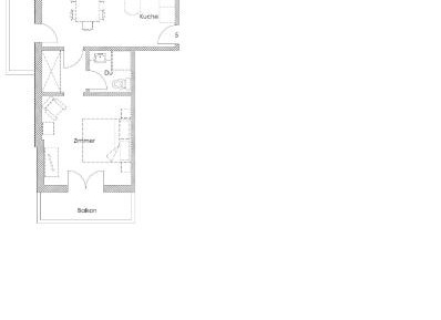 Large One-Bedroom Apartment with Balcony