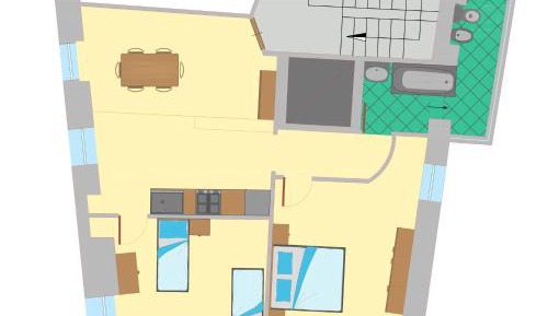 Two-Bedroom Apartment