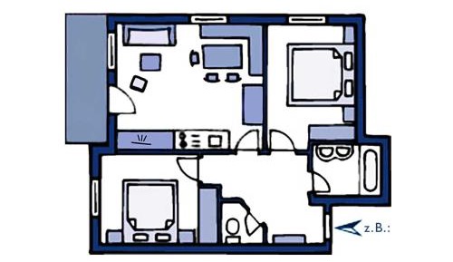 Two-Bedroom Apartment