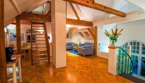 Two-Bedroom Apartment with Balcony - Attic
