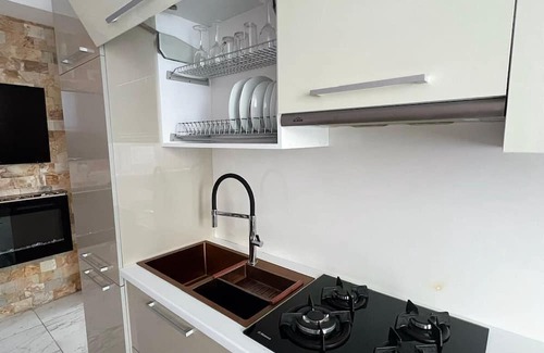 Chisinau Apartment | Sky High Living: Modern 1-Bedroom Retreat