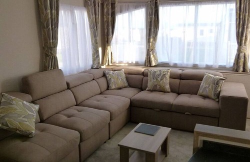 Camber RV Rental | SBL38 Caravan at Camber Sands - quiet location